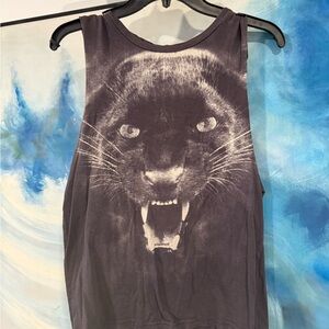 Black Panther Graphic Tank Top